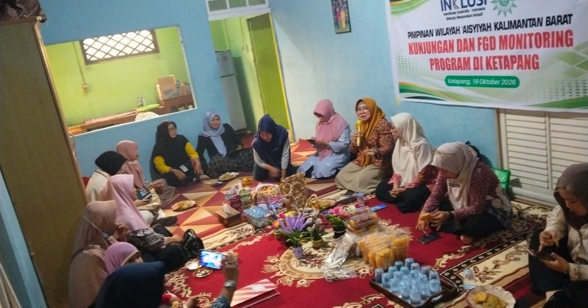 Tim Inklusi PWA Kalbar Evaluasi Program Pemberdayaan Perempuan di Ketapang