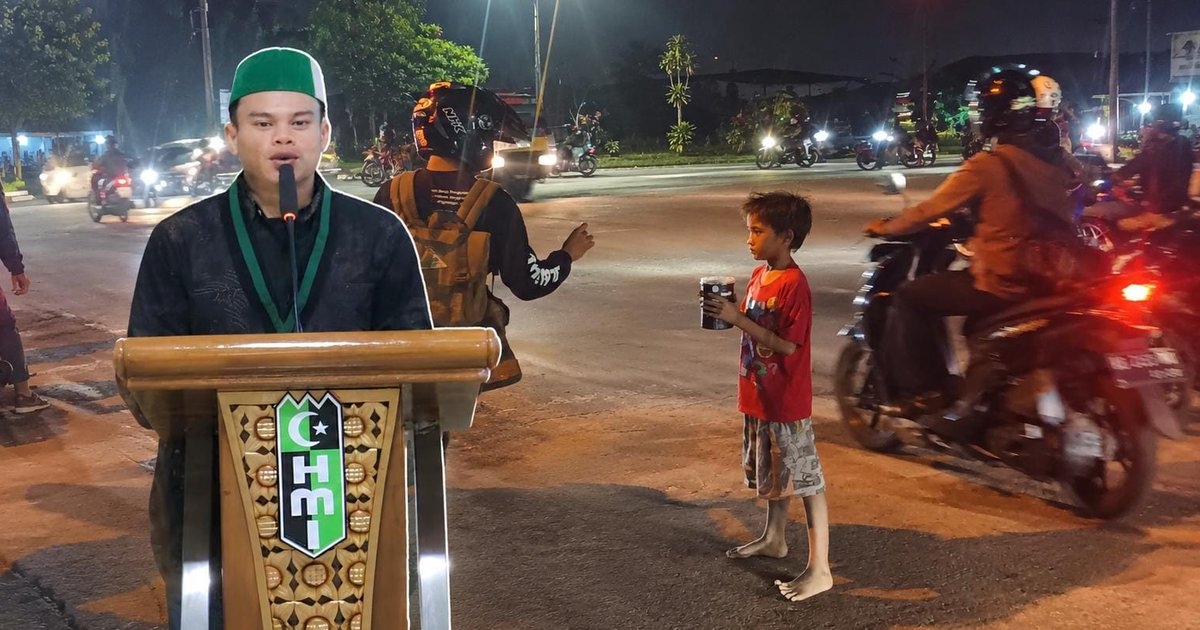 HMI Kubu Raya Desak Dinsos Turun ke Lapangan, Anak Diduga Mengemis hingga Tengah Malam di Tol 2