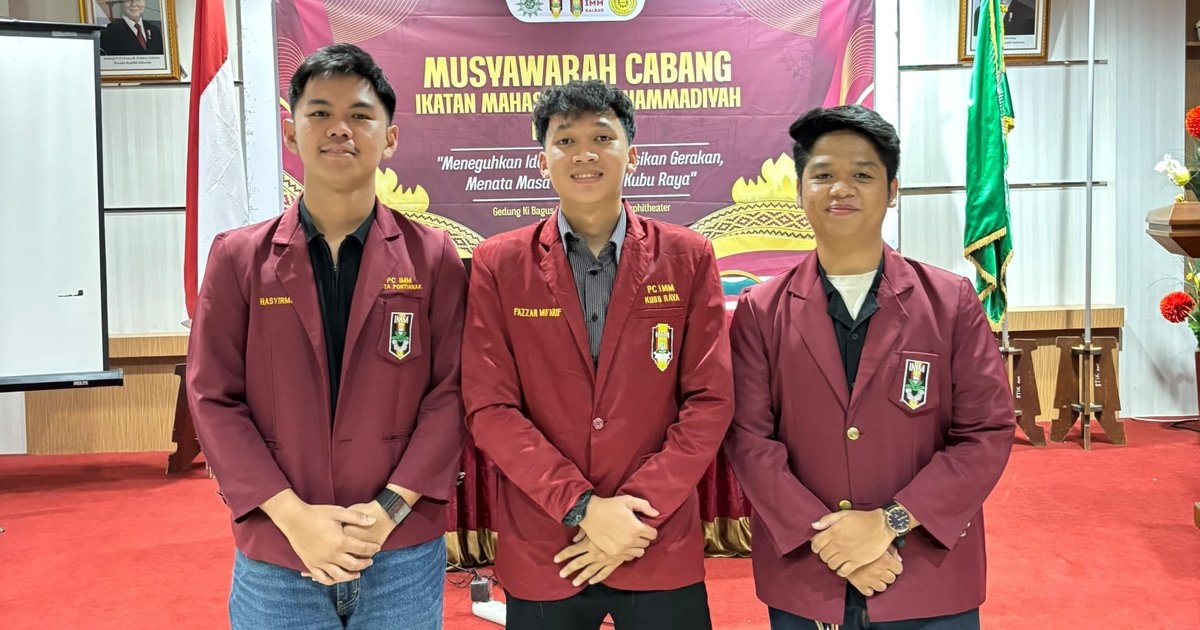 Kepemimpinan Baru IMM Kubu Raya Didorong Perkuat Kader dan Gerakan Sosial