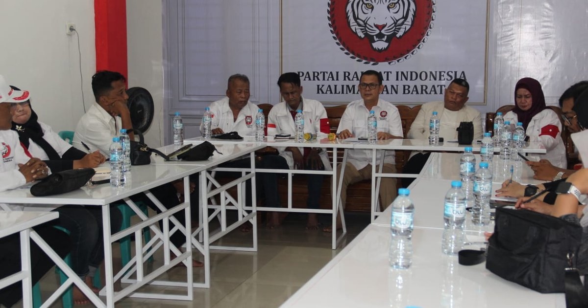 Partai Rakyat Indonesia Kalbar Matangkan Persiapan Rapimnas, Bidik Kolaborasi dengan Gen Z