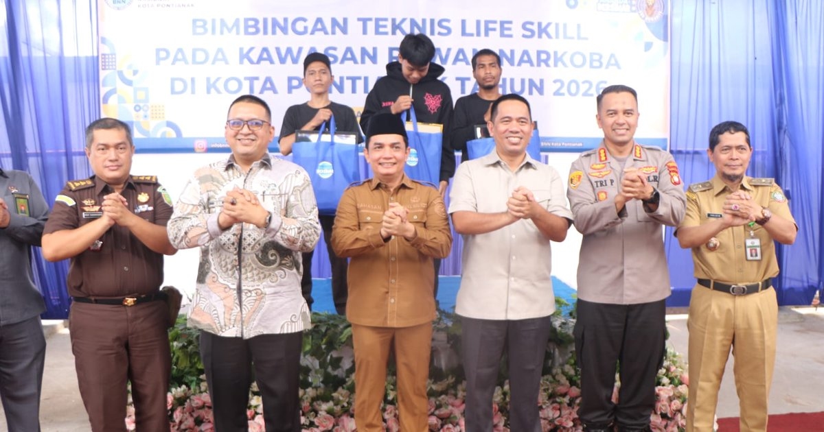 Pemkot Pontianak Siapkan Life Skill untuk Warga di Kawasan Rawan Narkoba