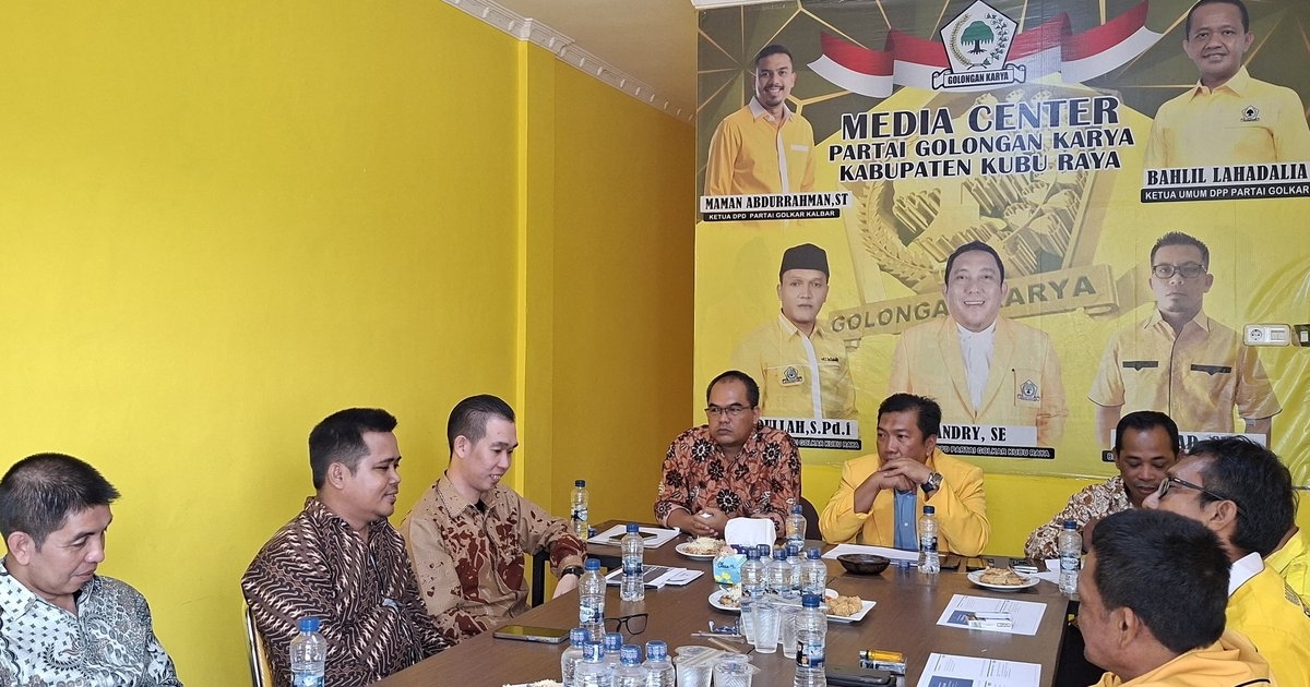 Bawaslu Kubu Raya Perkuat Konsolidasi Pengawasan Bersama Partai Golkar