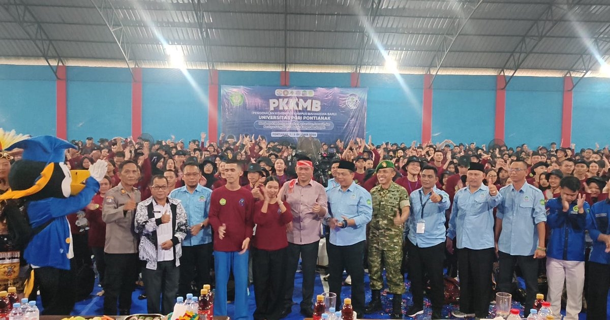 PKKMB Universitas PGRI Pontianak Bekali Mahasiswa Materi Antinarkoba hingga Pencegahan Kekerasan