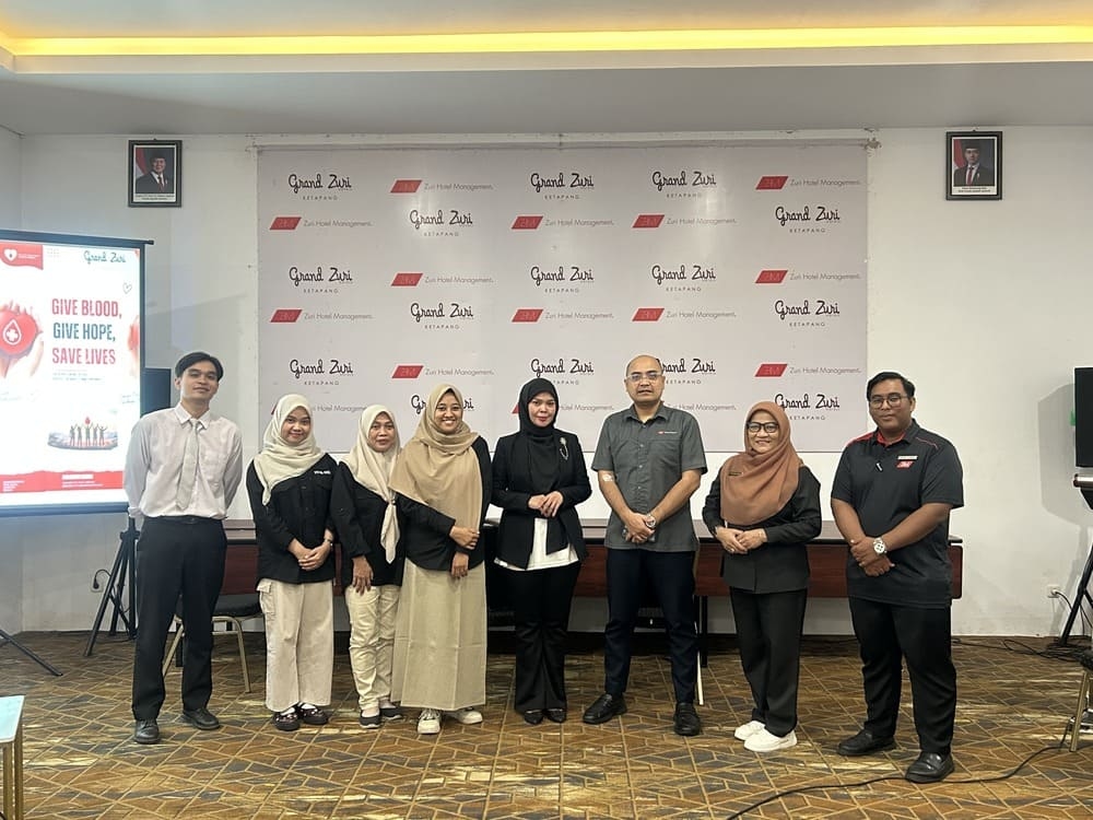 Zuri Hotel Management Himpun 600 Kantong Darah