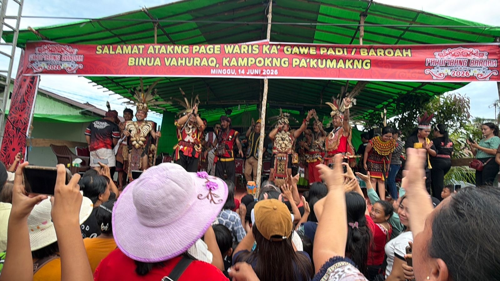 Pakumbang Baroah Sukses Digelar, Perkuat Pelestarian Budaya Dayak dan Dukung API Awards 2026