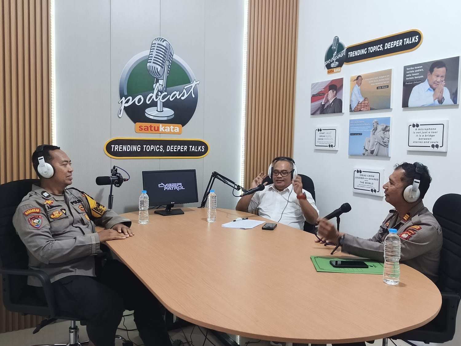 SatuKata Podcast Angkat Peran Binmas Jaga Kamtibmas di HUT Bhayangkara ke-80