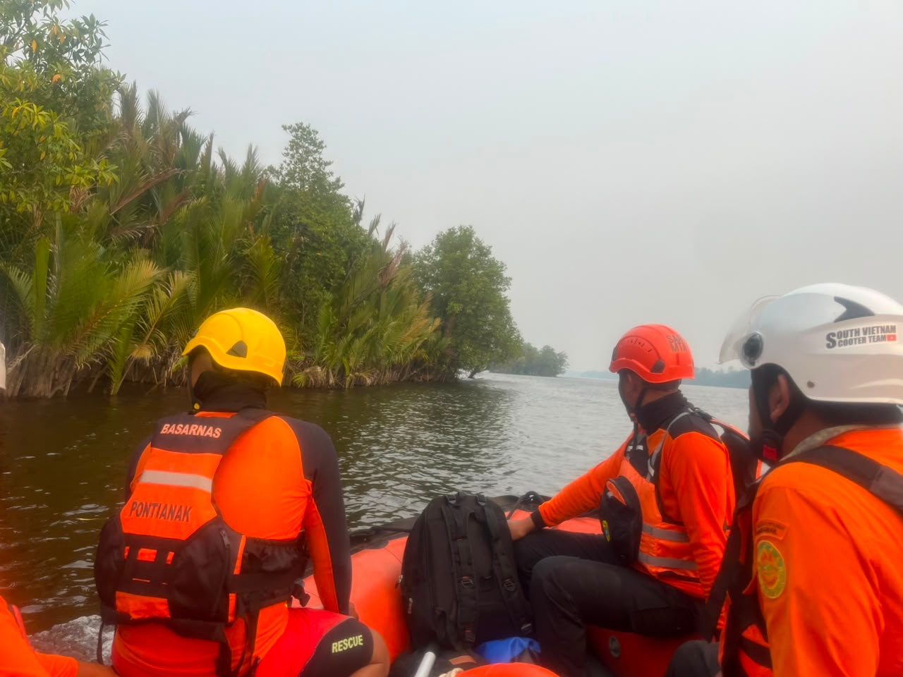 Tim SAR Gabungan Cari Warga yang Diduga Diterkam Buaya Saat Memancing di Sungai Guntung Karawang