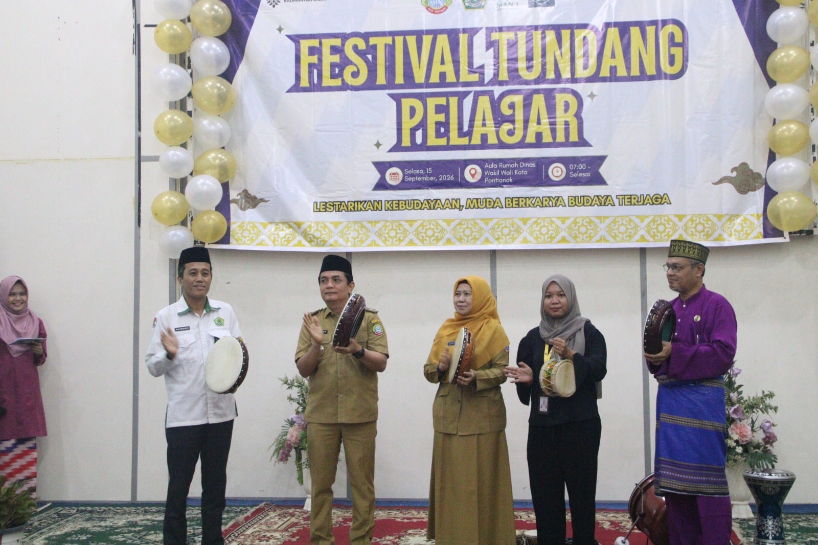 Wakil Wali Kota Pontianak Dorong Festival Tundang Pelajar Jadi Agenda Tahunan