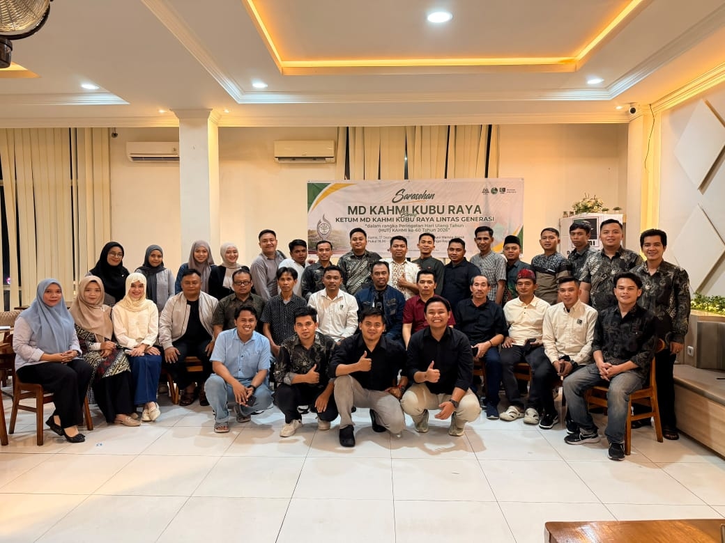 Milad ke-60, KAHMI Kubu Raya Perkuat Soliditas Lintas Generasi