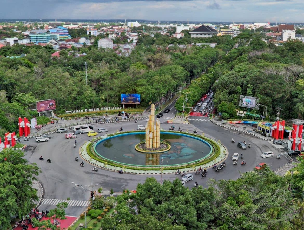 Potensi Banjir Mengintai Kota Pontianak Akibat Pasang Air dan Cuaca Ekstrem
