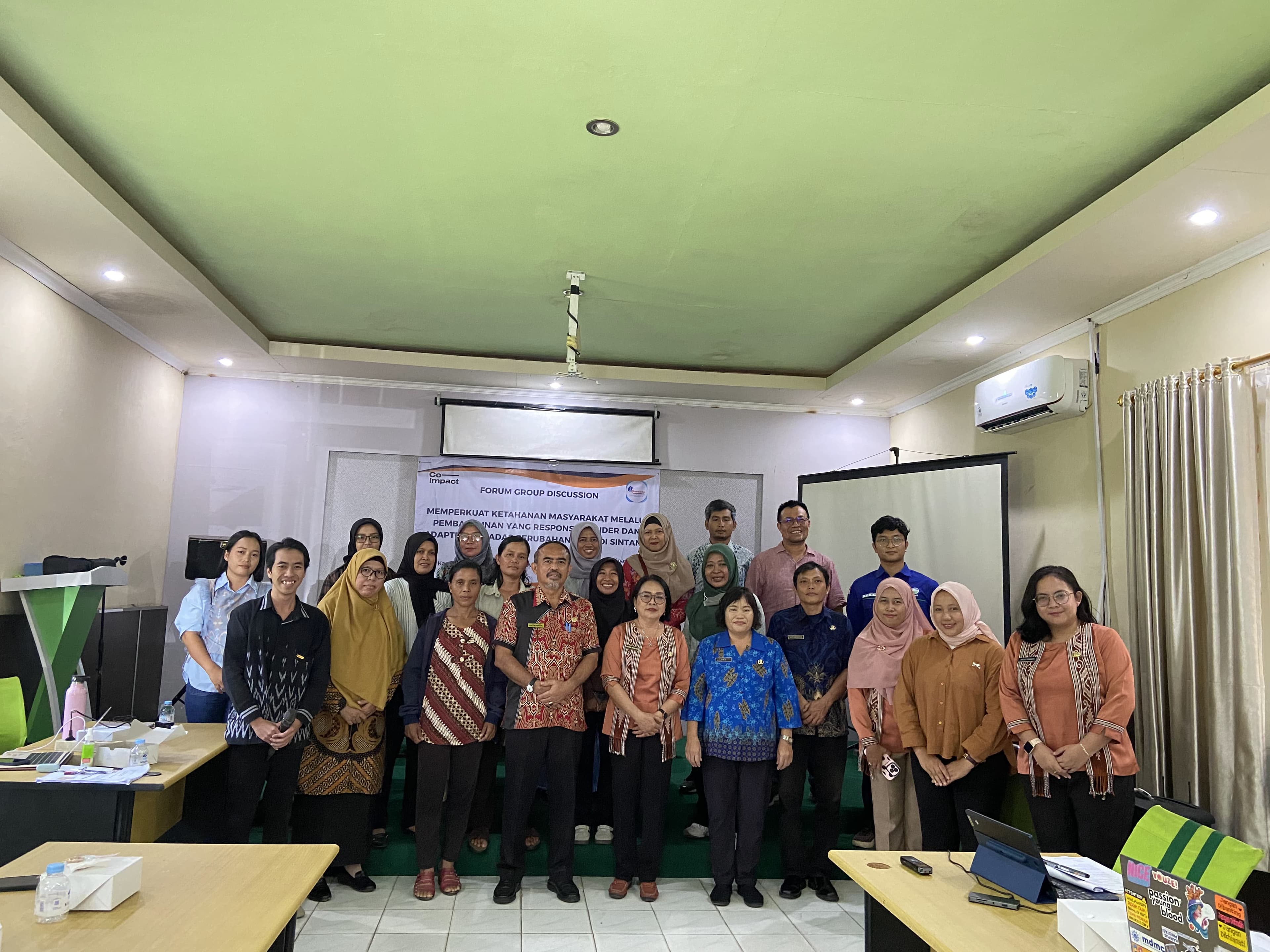 Perkuat Ketahanan Masyarakat Sintang Terhadap Gender dan Adaptif Terhadap Perubahan Iklim, Gemawan Buka Dialog Multipihak