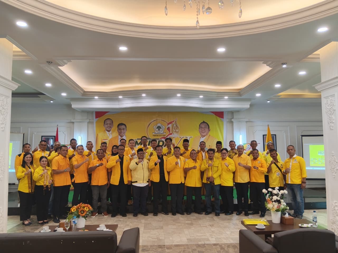 Tommy Hermansyah Pimpin Golkar Kubu Raya, Targetkan 8 Kursi DPRD