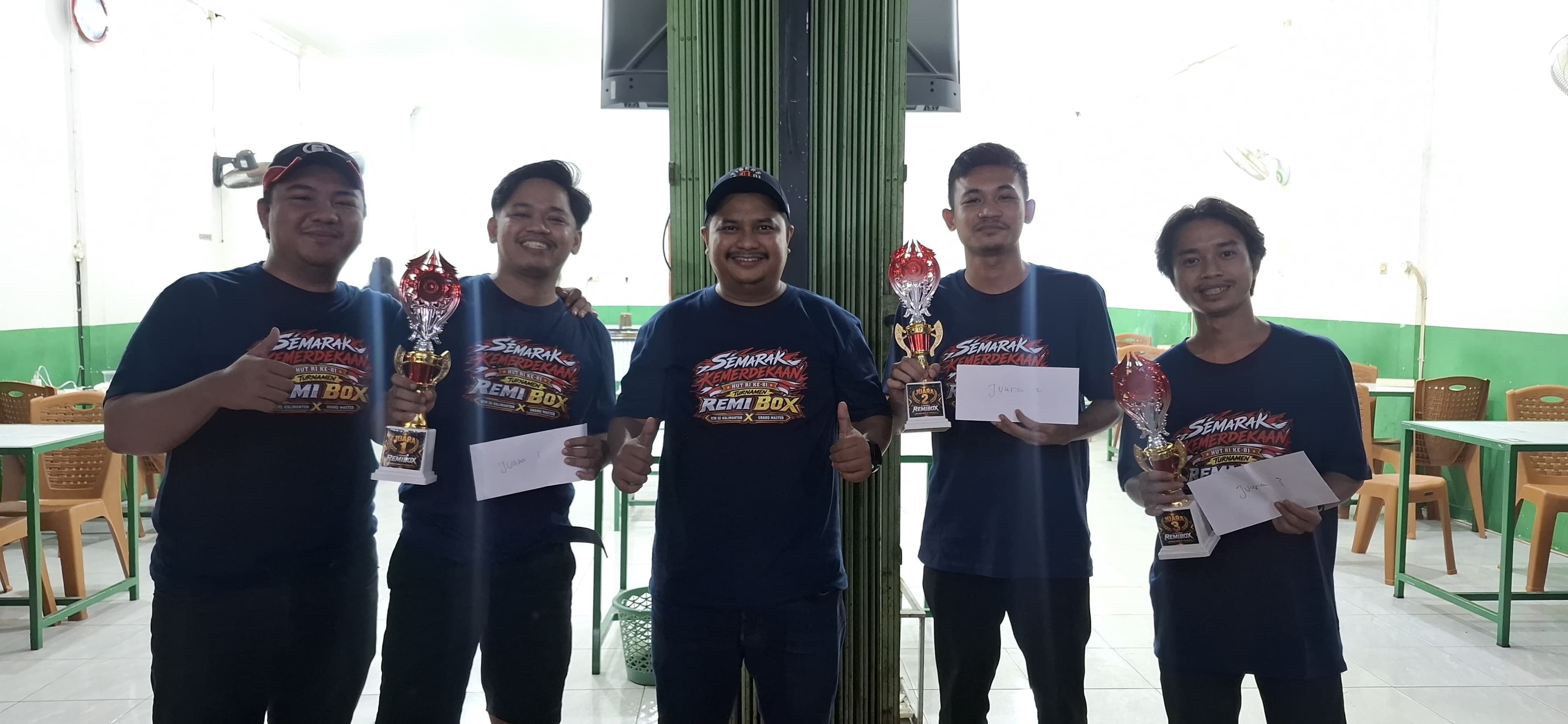 Grand Master dan BEM Seka Kalbar Meriahkan HUT RI dengan Lomba Remibox di Pontianak