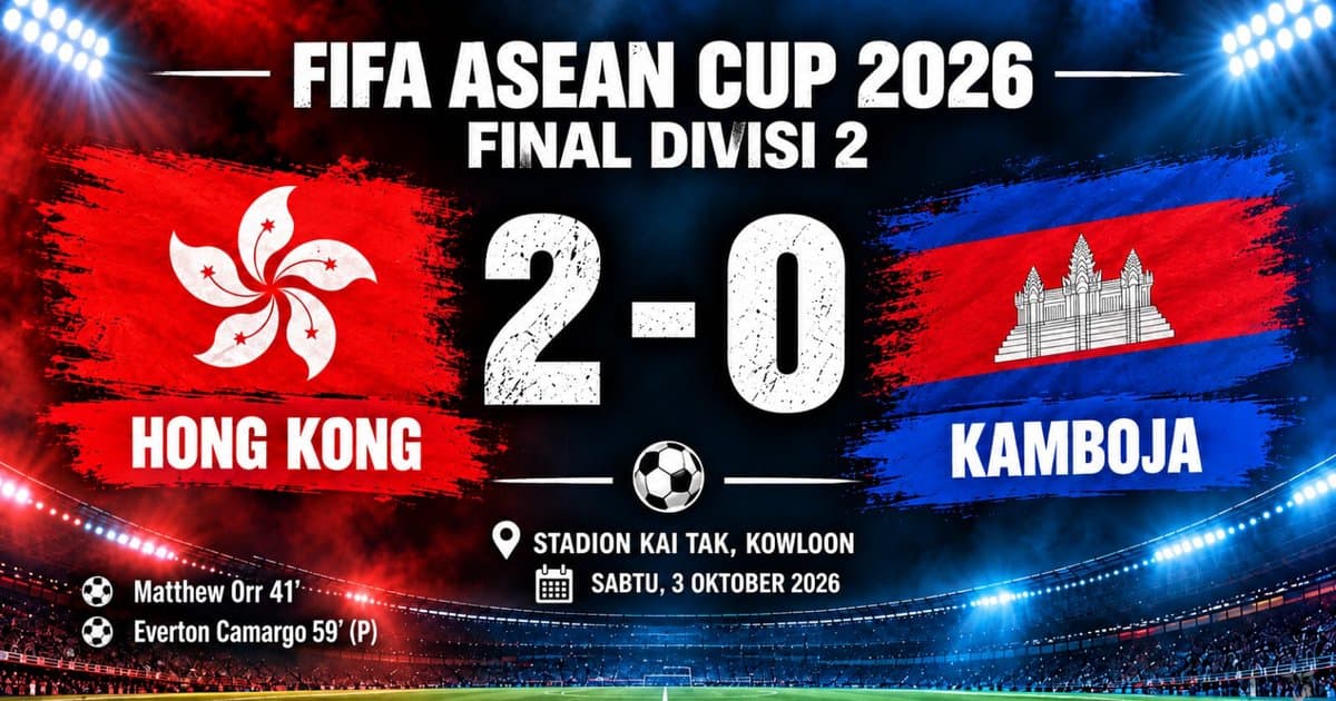 Bukan Negara ASEAN, Hong Kong Malah Juara FIFA ASEAN Cup 2026