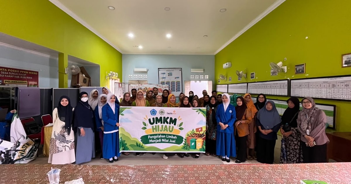 Green Healthpreneur Aisyiyah Dorong Desa Sungai Kakap Jadi Desa Mandiri dan Sehat