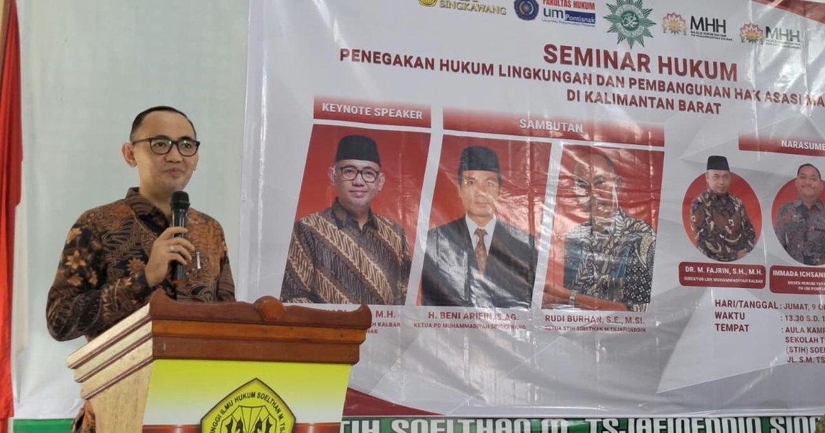 MHH PWM Kalbar Nilai Gubernur dan Wakil Gubernur Gagal Lindungi Warga dari Kabut Asap