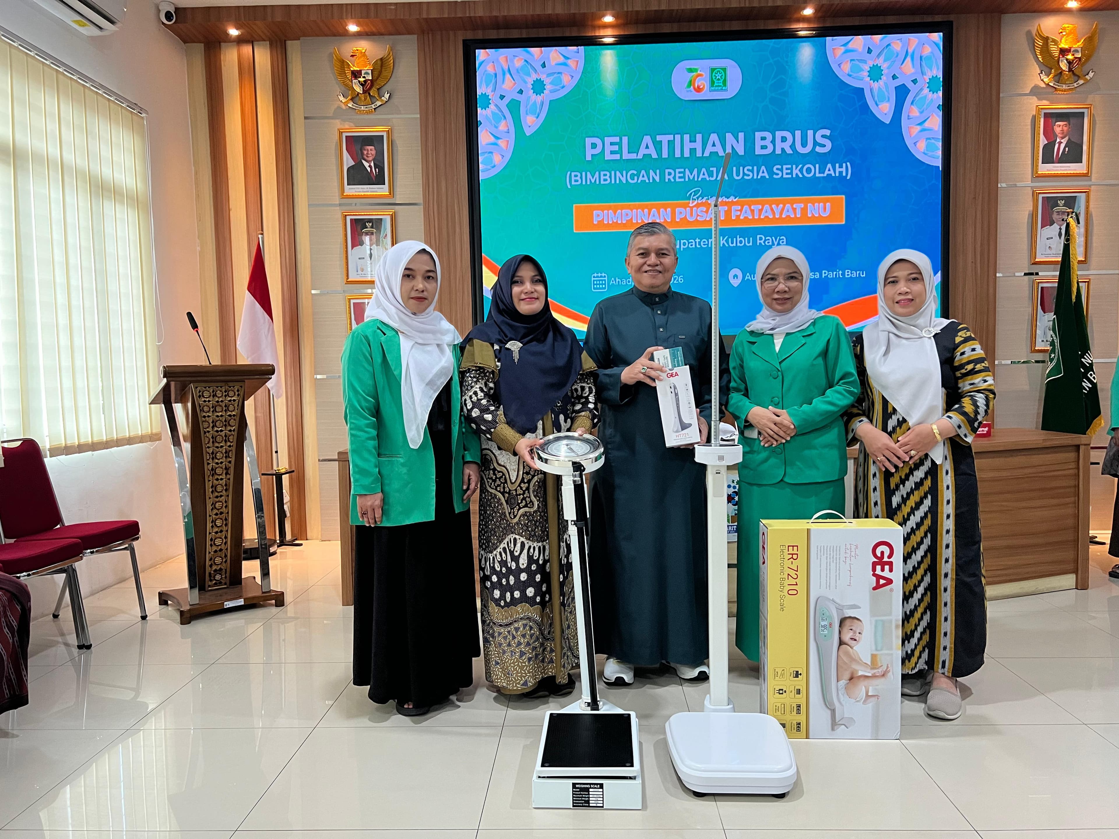Sinergi Cegah Stunting: Fatayat NU Gelar Pelatihan CSPA untuk Ratusan Kader di Kubu Raya