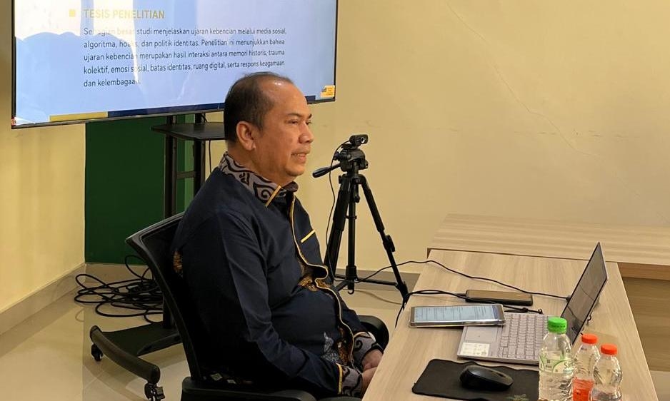 Samsul Hidayat: Menghapus Konten Saja Tak Akan Mengakhiri Ujaran Kebencian