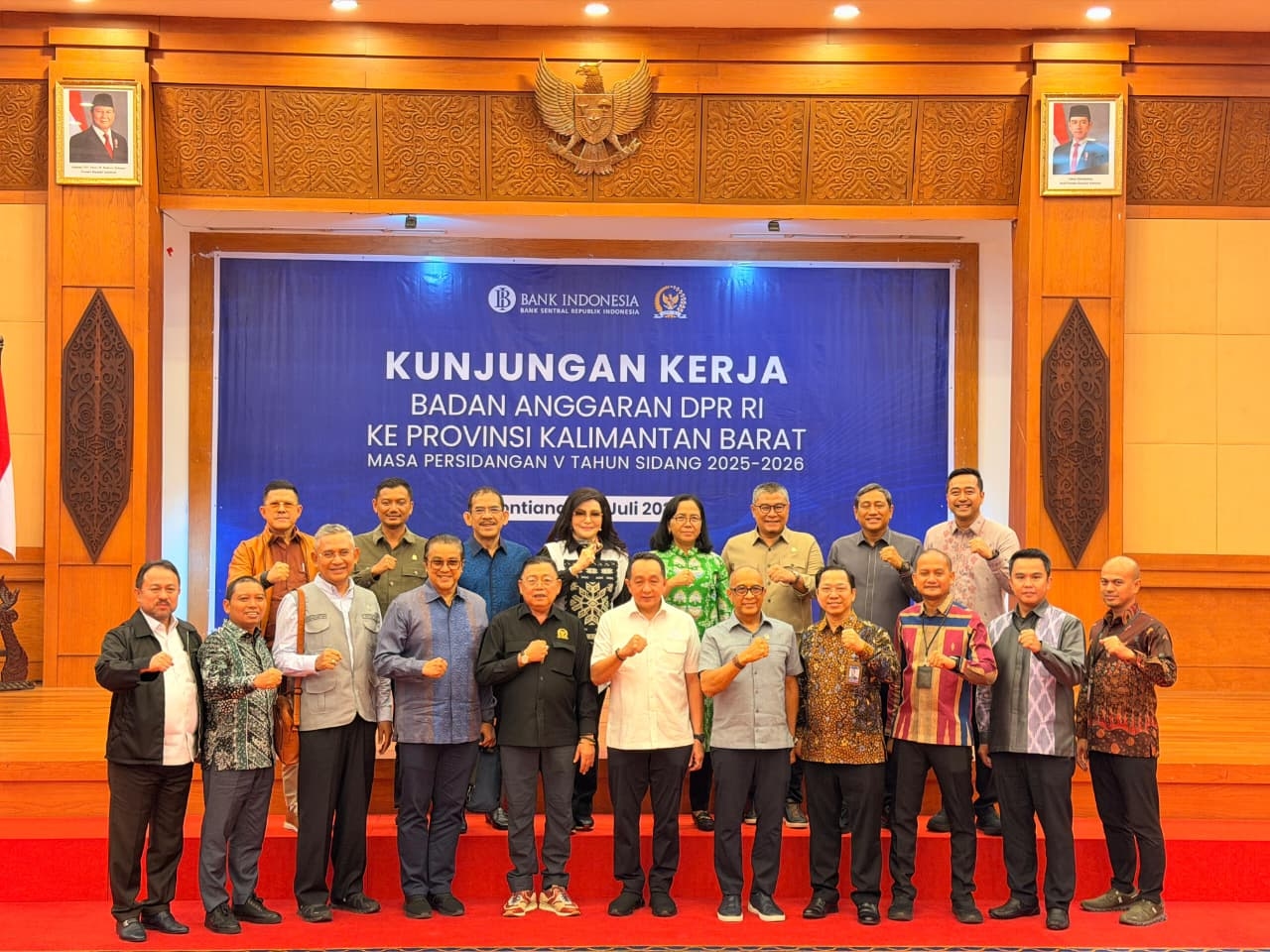 Banggar DPR RI Dorong Bank Indonesia Kalbar Perkuat Deteksi Dini Ekonomi dan Pengembangan UMKM Daerah
