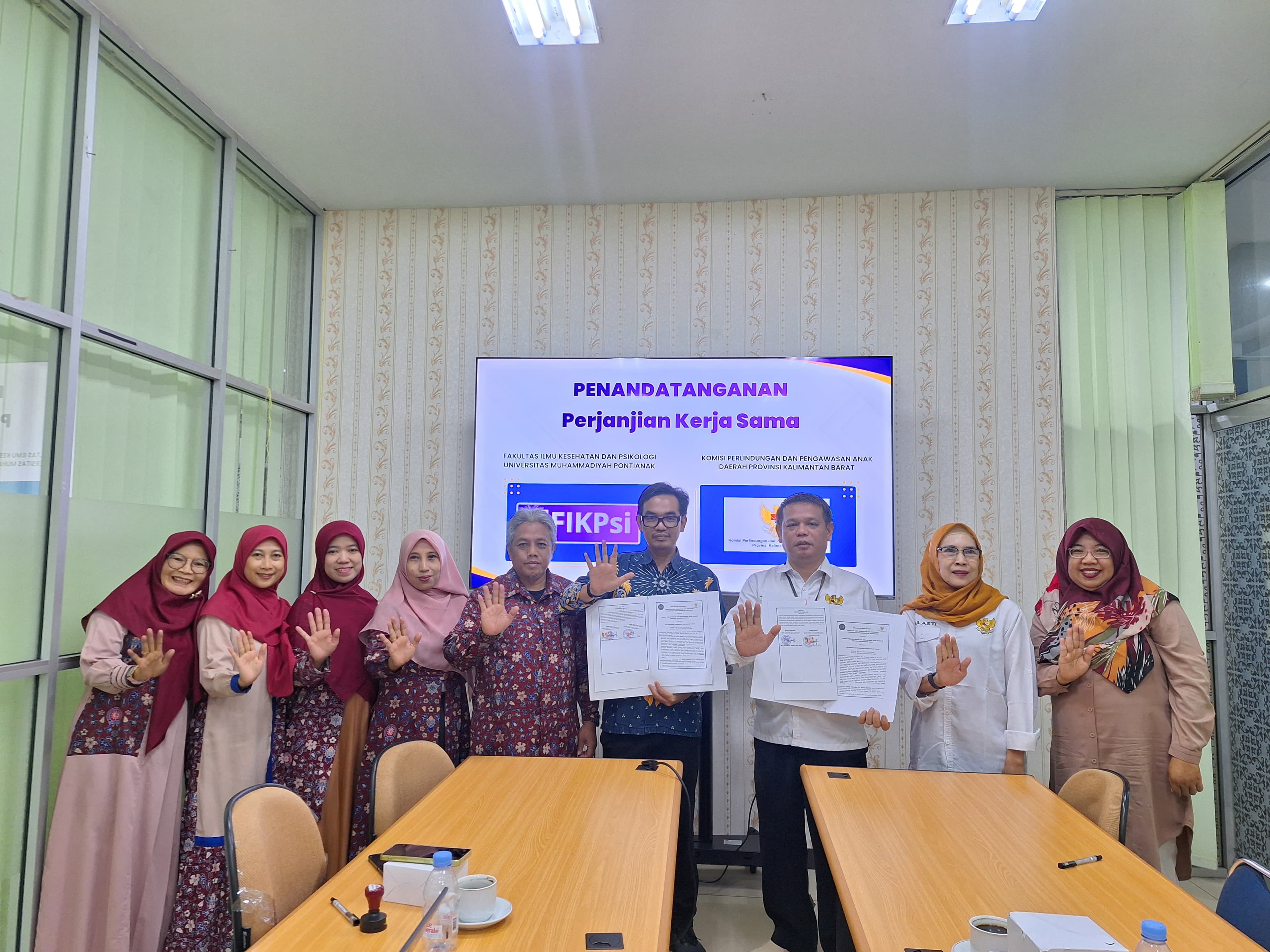 FIKPsi Universitas Muhammadiyah Pontianak dan KPPAD Kalbar Perkuat Sinergi Perlindungan Anak