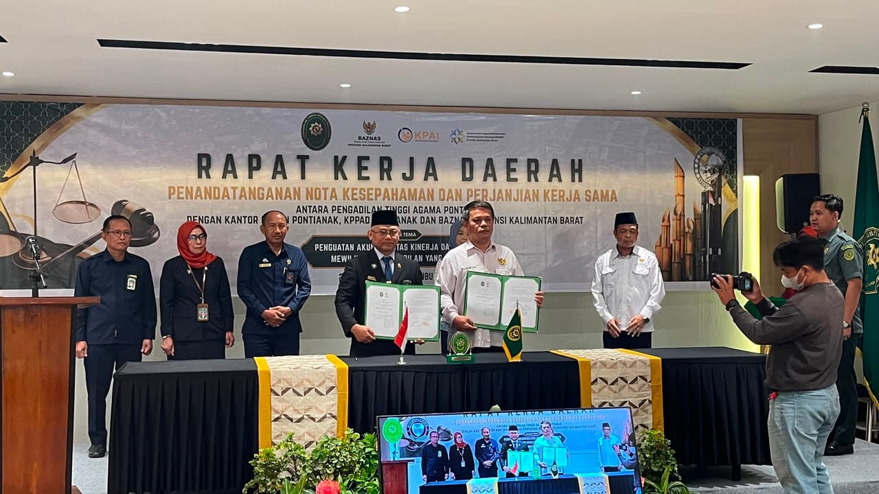 PTA Pontianak Perkuat Sinergi Pemenuhan Hak Anak dan Istri Pascaperceraian