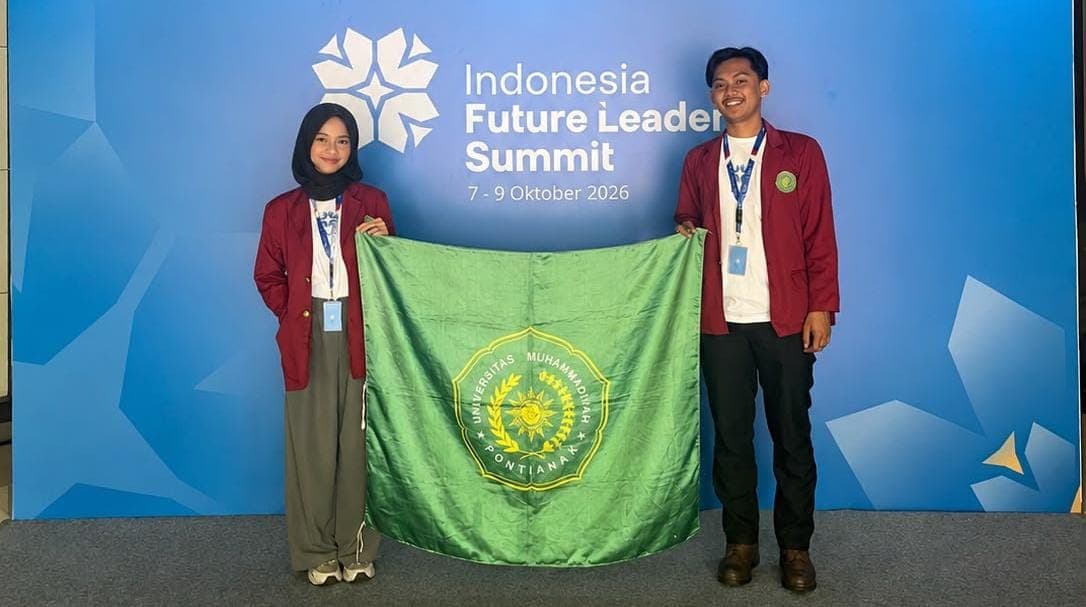 Dua Mahasiswa UM Pontianak Tembus Future Leaders Summit 2026